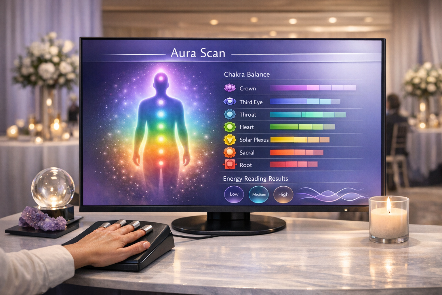 Aura Photography Las Vegas - Book Aura Chakra Reading for your next event in Las Vegas!