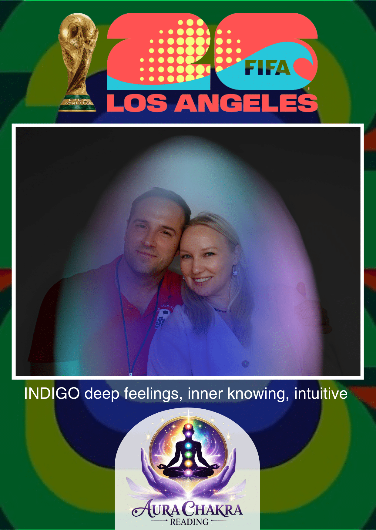 Custom FIFA World Cup aura photo design