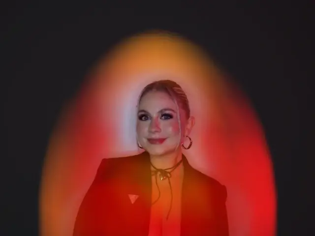 Aura photo booth guest portrait